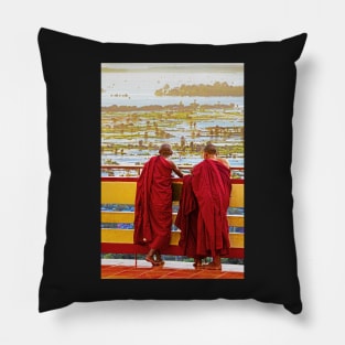 Monks View. Pillow