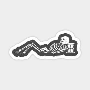 Skeleton Grave Rubbing Magnet