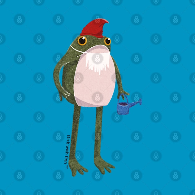 Gnome Frogson the Frog by Stick With Finn