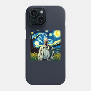 Heisenberg (Walter White) In Starry Night Phone Case