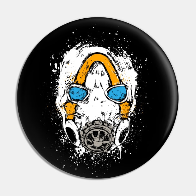 Psycho Mask Pin by DrMonekers