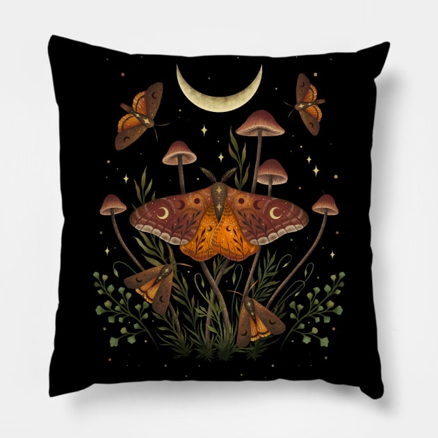 Autumn Light Underwings Pillow by Episodic Drawing