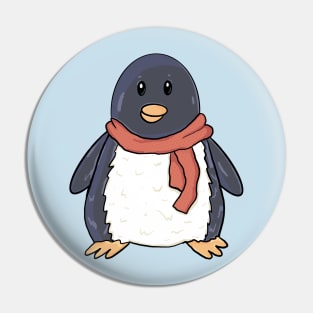 Wintertime Penguin Pin