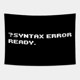 Syntax Error Retro Comp Tapestry