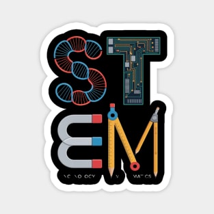 STEM Science Technology Engineering Math Teacher Student Magnet