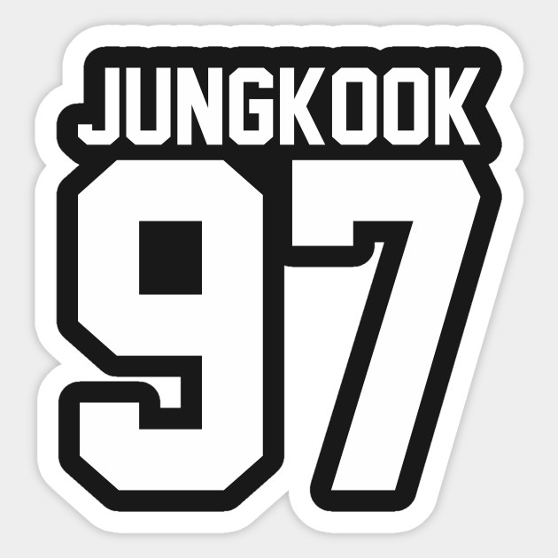 jungkook - Jungkook - Sticker | TeePublic