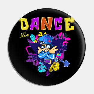 Rapper DANCE Pin