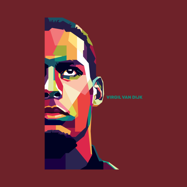 Virgil Van Dijk by Creativedy Stuff