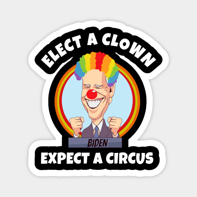 Clown - Circus Magnet by Rosiengo