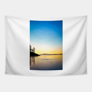 Northwestern Sunset Tapestry