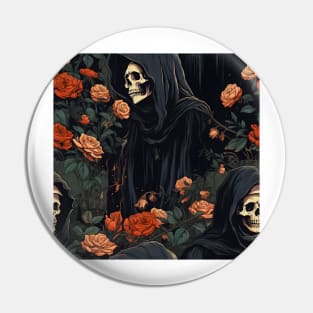 Halloween Decorations 6 - Grim Reaper Pin