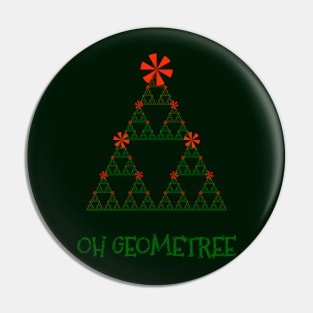 Funny Christmas Tree Pun Pin