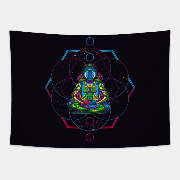 Psychonaut Tapestry by BAHMcreations