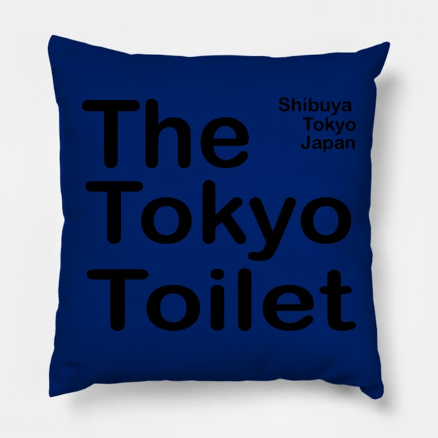 The Tokyo Toilet Shibuya Pillow by Manut WongTuo