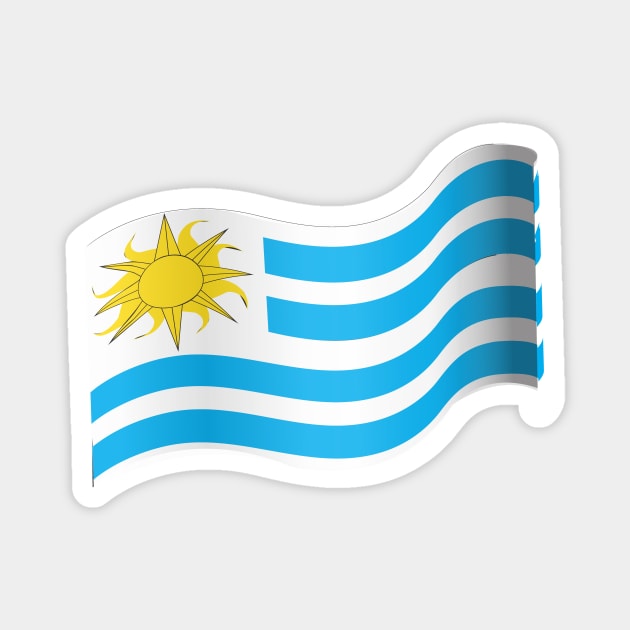 Uruguay Magnet by traditionation