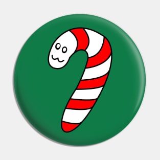 Candy in a Cane Pin