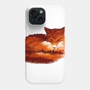 The Girl in the Red Forest Phone Case