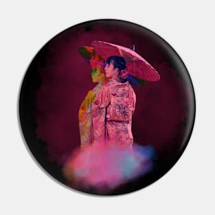 Kimono japanese lady Pin