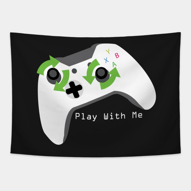 Play With Me [Xbox] Tapestry by acorntree