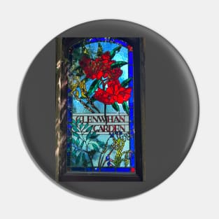 Stained Glass Glenwhan Garden Pin