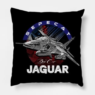 Sepecat Jaguar Anglo-French Fighterjet Military Aircraft Pillow