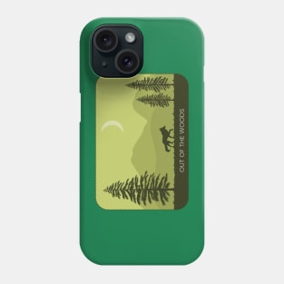 Out of the woods green Phone Case