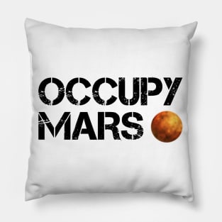 Occupy mars Pillow