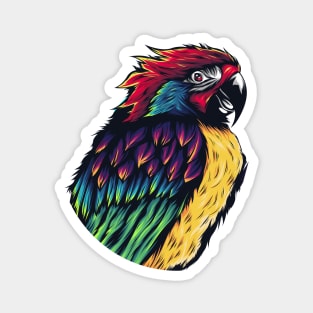 Parrot Head Magnet