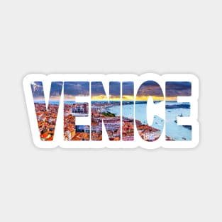 VENICE - Italy Aerial View Magnet