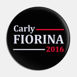 Carly Fiorina For President Pin