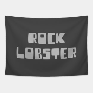 Rock Lobster, silver Tapestry