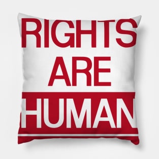 Trans Rights Are Human Rights Pillow