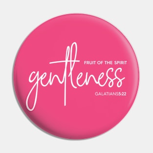 Gentleness Fruit of the Spirit Christian T-Shirt, T-Shirt, Faith-based Apparel, Women's, Men's, Unisex, Hoodies, Sweatshirts Pin