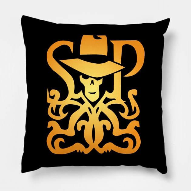 Skulduggery pleasant Pillow by Ketchup