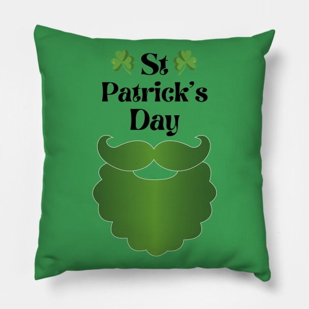 St Patricks Day Pillow by MisaMarket