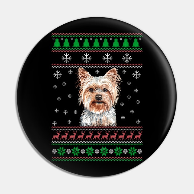 Yorkshire Terrier Dog Christmas Stocking