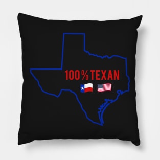 100% Texan Pillow