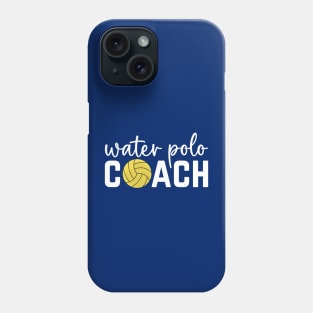 Water Polo Trainer Application Day Funny Water Polo Coach Phone Case