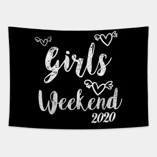 Girls Trip Cute Girls Weekend 2020 Mask Tapestry