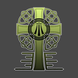 Awen Celtic Cross 2 T-Shirt