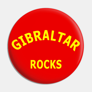 Gibraltar Rocks Pin