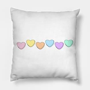 Convo Hearts Pillow