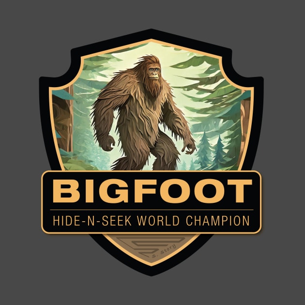 Bigfoot Hide-N-Seek World Champion by Curious World