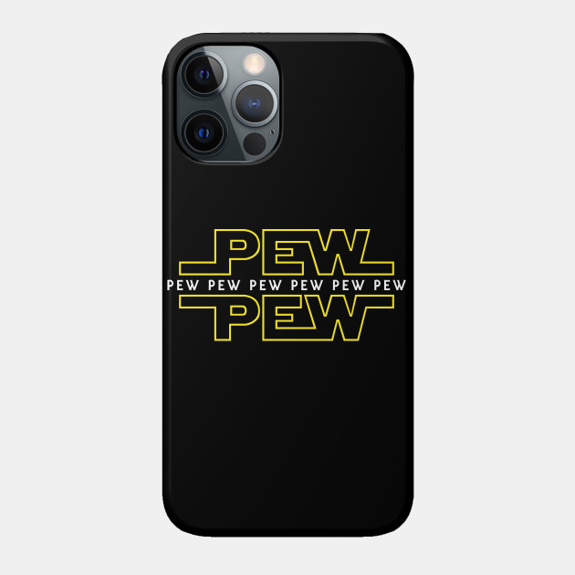 Pew Pew v2 - Science Fiction - Phone Case