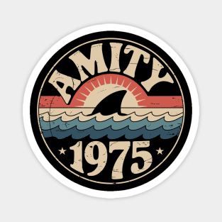 Amity Island 1975 Vintage Tourist Magnet