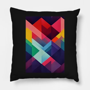 Colorful Abstract pattern design #16 Pillow