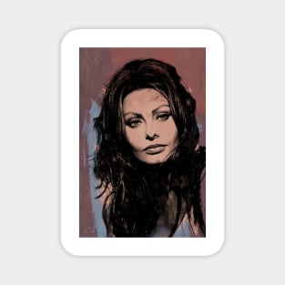 Sophia Loren Magnet