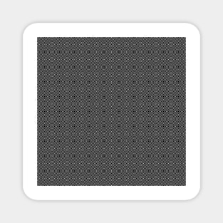 Black and White Geometric pattern Magnet