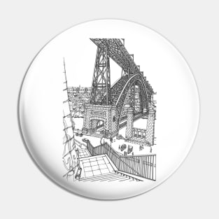 Porto Bridge Pin