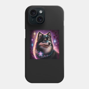 Gleaming Finnish Lapphund Phone Case